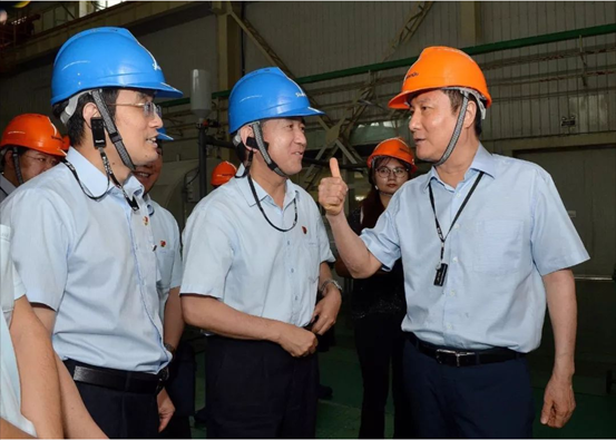 省总工会主席郭大为调研星空电竞，为企业转型发展点赞！